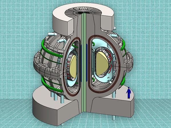 Cutaway view of the proposed ARC reactor
