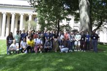 The 2023 CPS-FR cohort poses outside the MIT dome