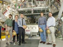 Photo of MIT crew who worked on the MRS diagnostic at the National Ignition Facility
